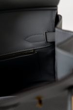 Hermes Birkin 30 Togo Blue Glacier Gold Plated - Image 3