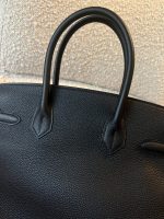 Hermes Birkin 30 Veau Togo Leather Black Gold Plated 2022 U - Image 5