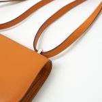 Hermes Constance 18 Abricot Veau Evercolor Leather Palladium Plated Orange - Image 3