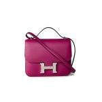 Hermes Constance 18 Rose Pourpre Chèvre Leather Palladium Hardware - Image 3