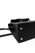 Hermes Kelly 25 Black Veau Epsom Leather Palladium Plated 2021 Z - Image 8