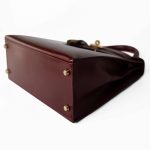 Hermes Kelly 28 Box Calfskin Rouge H Goldplated T Stamp - Image 10