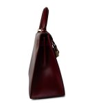 Hermes Kelly 28 Box Calfskin Rouge H Goldplated T Stamp - Image 19