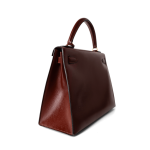 Hermes Kelly 28 Box Calfskin Rouge H Goldplated T Stamp - Image 8