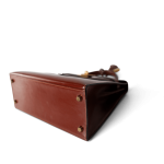 Hermes Kelly 28 Box Calfskin Rouge H Goldplated T Stamp - Image 15