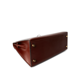 Hermes Kelly 28 Box Calfskin Rouge H Goldplated T Stamp - Image 16