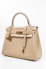 Hermes Kelly 28 Trench Veau Togo Leather Gold Plated 2016 X - Image 6