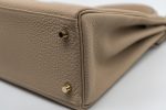Hermes Kelly 28 Trench Veau Togo Leather Gold Plated 2016 X - Image 8