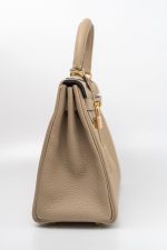 Hermes Kelly 28 Trench Veau Togo Leather Gold Plated 2016 X - Image 15