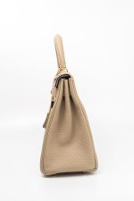 Hermes Kelly 28 Trench Veau Togo Leather Gold Plated 2016 X - Image 19
