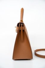 Hermes Kelly Sellier 28 Veau Epsom Leather Gold with Gold Plated Hardware 2022 Z - Image 2