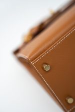Hermes Kelly Sellier 28 Veau Epsom Leather Gold with Gold Plated Hardware 2022 Z - Image 15