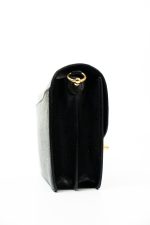 Hermès  Mini Roulis Black Ostrich Leather Gold Hardware - Image 14
