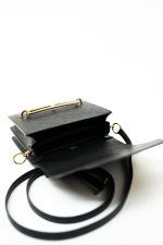 Hermès  Mini Roulis Black Ostrich Leather Gold Hardware - Image 17
