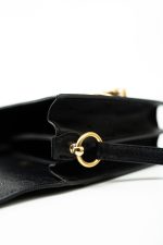 Hermès  Mini Roulis Black Ostrich Leather Gold Hardware - Image 20