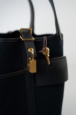 Hermès Picotin Cargo 18 Black Swift and Toile Canvas Gold Hardware
