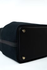 Hermès Picotin Cargo 18 Black Swift and Toile Canvas Gold Hardware - Image 12