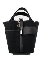 Hermès Picotin Cargo 18 Black Swift and Toile Canvas Palladium Hardware - Image 5