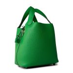 Hermes Picotin Lock PM So Green Bamboo Clemence - Image 9