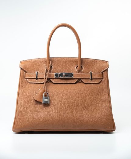 Installment of Birkin 30 Gold Veau Togo Leather Palladium Plated Hardware R