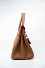 Installment of Birkin 30 Gold Veau Togo Leather Palladium Plated Hardware R - Image 13