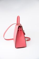 Kelly 25 Rose Azalée Veau Epsom Gold Plated C Stamp - Image 9