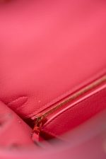 Kelly 25 Rose Azalée Veau Epsom Gold Plated C Stamp - Image 15