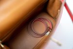 Kelly 28 Rose Jaipur Veau Epsom Leather Permabrass Hardware P Stamp - Image 13