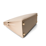 Kelly 25 Beige Box Calfskin Leather Gold Plated Hardware E Square Stamp - Image 9