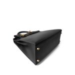 Kelly Sellier 28 Black Ardennes Gold Plated A Square Stamp - Image 13