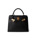 Kelly Sellier 28 Black Ardennes Gold Plated A Square Stamp - Image 16