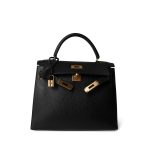 Kelly Sellier 28 Black Ardennes Gold Plated A Square Stamp - Image 20