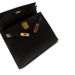 Kelly Sellier 28 Black Ardennes Gold Plated A Square Stamp - Image 19