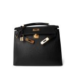 Kelly Sellier 28 Black Ardennes Gold Plated A Square Stamp - Image 15