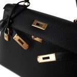 Kelly Sellier 28 Black Ardennes Gold Plated A Square Stamp - Image 17