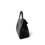Vintage Kelly 28 Retourne Black Box Calfksin Gold Plated F Square Stamp - Image 15