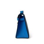 Kelly Pochette Swift Blue Zanzibar Palladium Hardware D stamp - Image 15