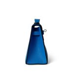 Kelly Pochette Swift Blue Zanzibar Palladium Hardware D stamp - Image 14
