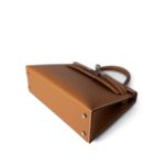 Mini Kelly Sellier Gold Veau Epsom Palladium Plated Y Stamp - Image 5