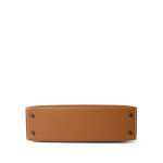 Mini Kelly Sellier Gold Veau Epsom Palladium Plated Y Stamp - Image 7