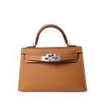Mini Kelly Sellier Gold Veau Epsom Palladium Plated Y Stamp - Image 10