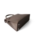 Hermes Kelly Mini II Etain (greige) Veau Epsom Leather Palladium plated Y Stamp - Image 17