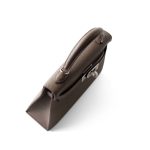 Hermes Kelly Mini II Etain (greige) Veau Epsom Leather Palladium plated Y Stamp - Image 10