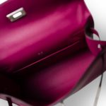 Kelly Pochette Rose Pourpre Swift Palladium Plated Hardware C Stamp - Image 21