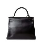 Kelly Retourne Black Box Calfskin Gold Plated Y Stamp - Image 9