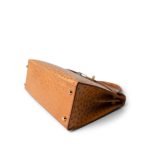 Kelly Sellier 28 Natural Ostrich Gold Plated (X) Stamp - Image 16
