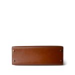 Kelly Sellier 32 Noisette Box Calfskin Palladium Plated [E] Stamp - Image 15