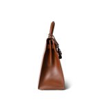 Kelly Sellier 32 Noisette Box Calfskin Palladium Plated [E] Stamp - Image 16