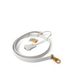 Kelly Sellier 28 White Veau Graine Gold Plated W Circle Stamp - Image 10