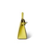 Mini Kelly Sellier Lime Epsom Gold Plated Y Stamp - Image 4